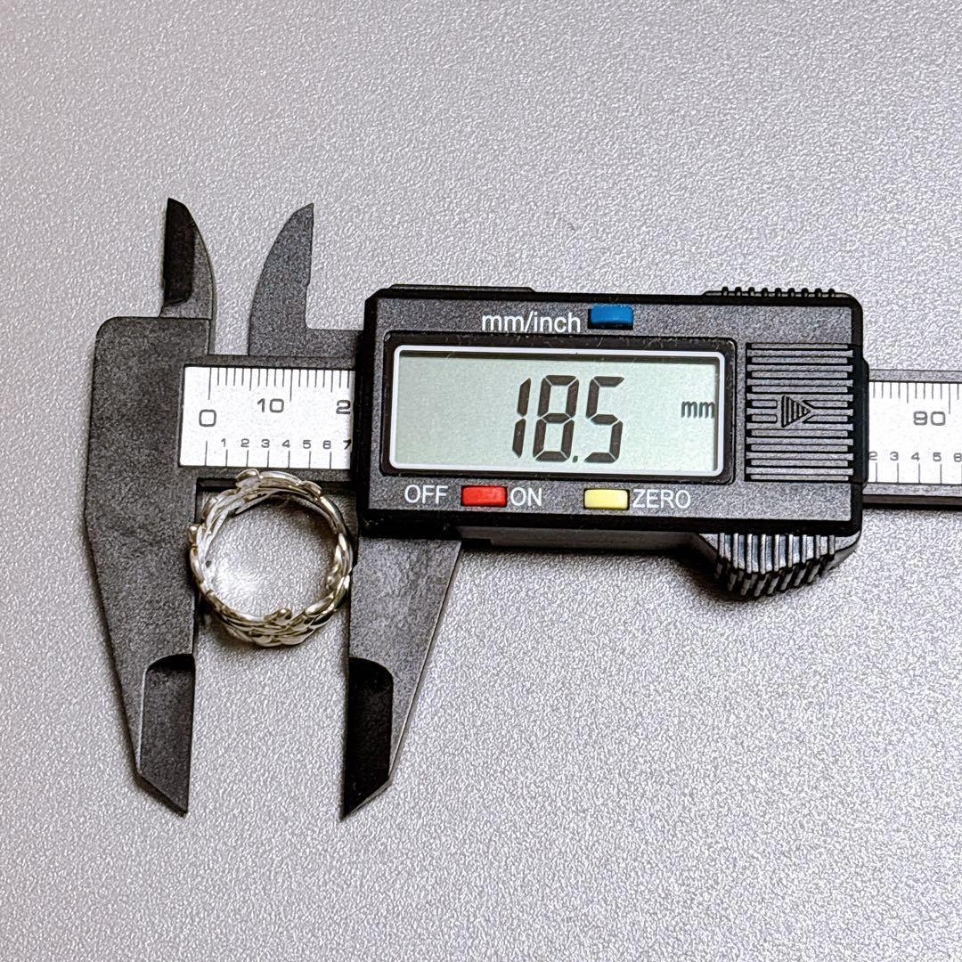 【美品】10号 現行品 ティファニー オリーブリーフ バンドリング SV925