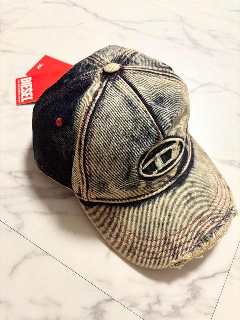 【新品・未使用】DIESEL/C-Seymon デニムキャップ