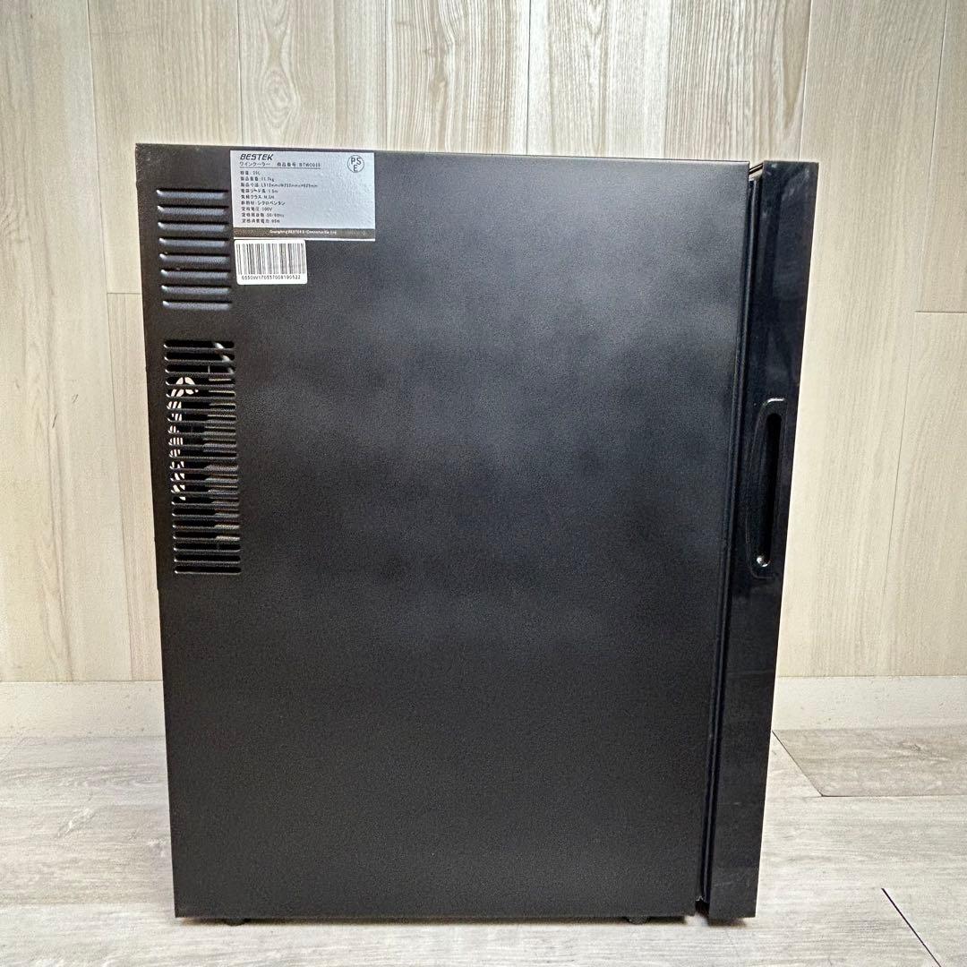 【送料無料】BESTEK 35L ワインセラー 12本収納可能