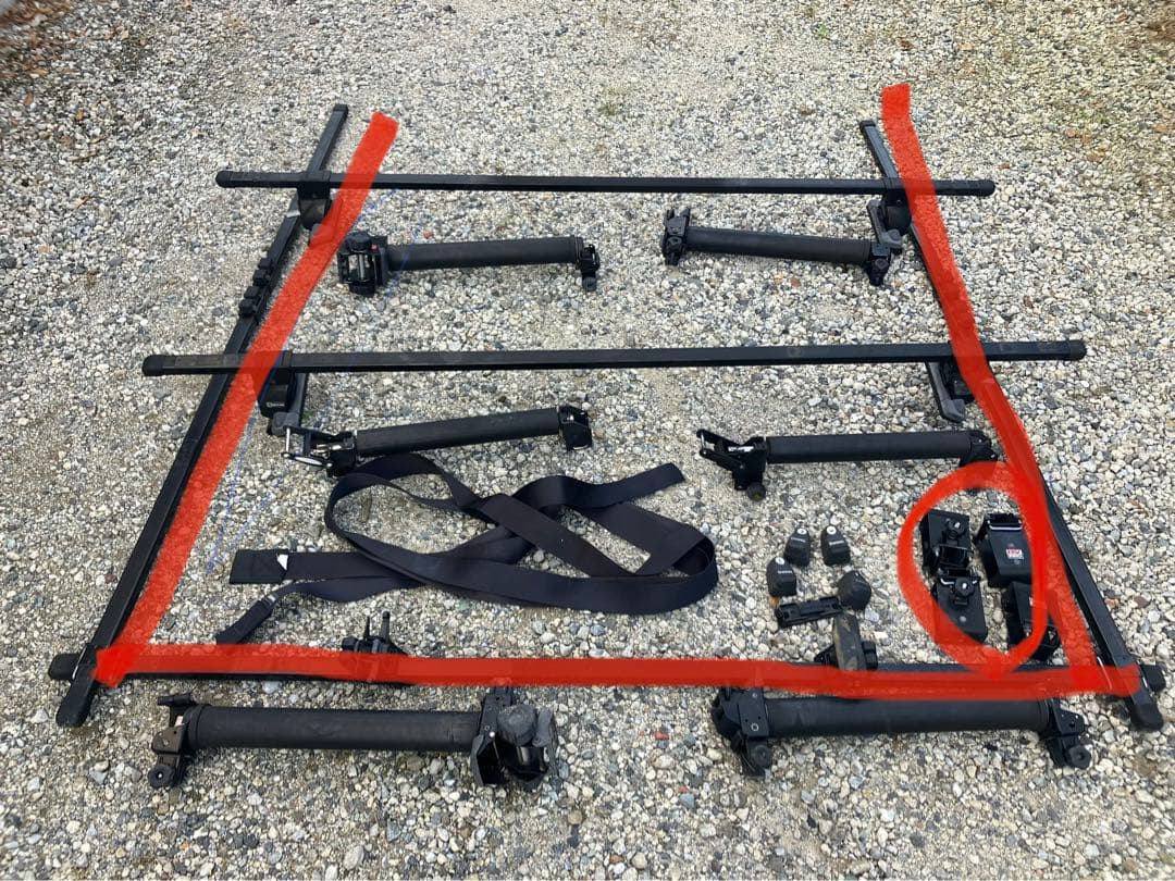 イノー　ボートスライドキット　バー以外