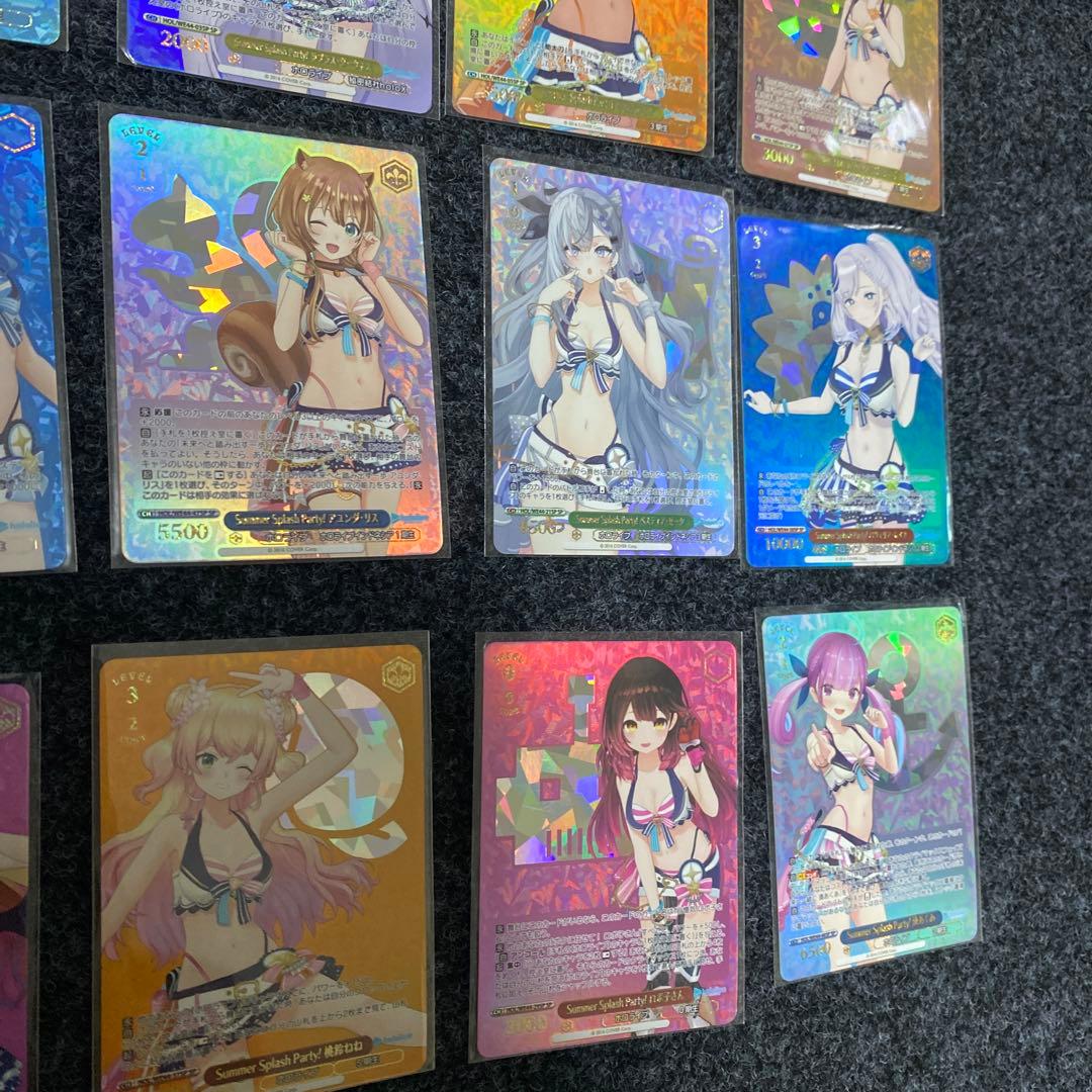 ヴァイスシュヴァルツ　ホロライブ　Summer Splash Party